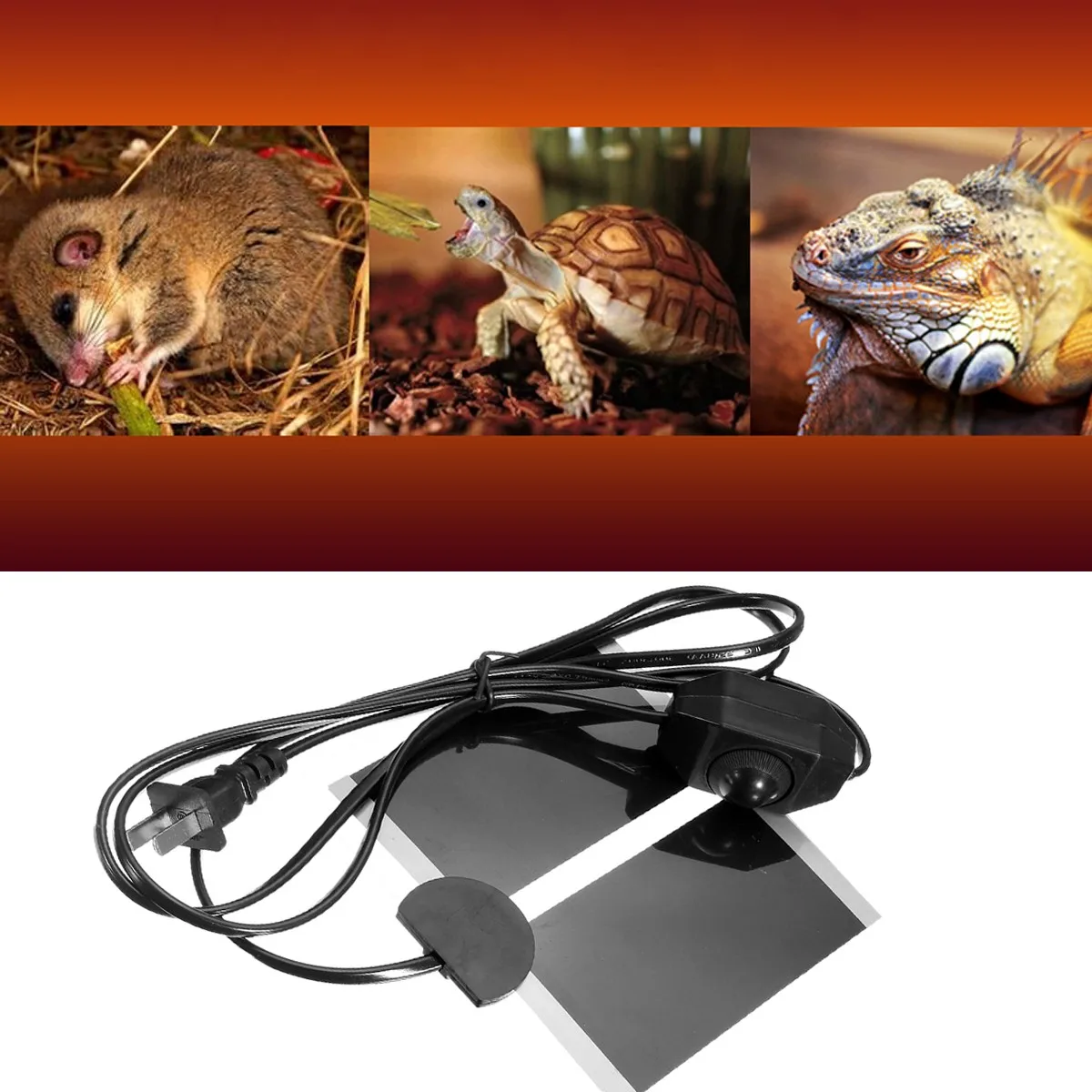 Terrarium Reptiles Heat Mat Climbing Pet Heating Warm Pads Adjustable Temperature Controller Mats Reptiles Supplies
Terrarium Reptiles Heat Mat Climbing Pet Heating Warm Pads Adjustable Temperature Controller Mats Reptiles Supplies
