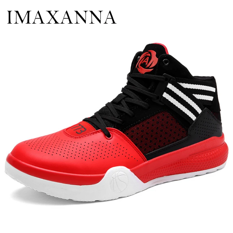 IMAXANNA New Fashion Plus Size Men's Basketball Shoes 2019 High Top Sneakers For Male Mesh Breathable Outdoor Sport Athletic Man
IMAXANNA New Fashion Plus Size Men's Basketball Shoes 2019 High Top Sneakers For Male Mesh Breathable Outdoor Sport Athletic Man