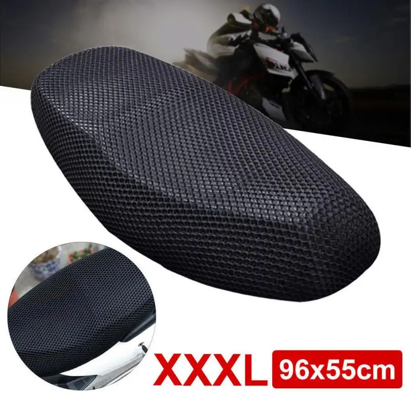 96 x 55cm 3D Motorcycle Electric Bike Net Seat Cover Cooling Protector Durable Black Anti-slip Motor Seat
96 x 55cm 3D Motorcycle Electric Bike Net Seat Cover Cooling Protector Durable Black Anti-slip Motor Seat