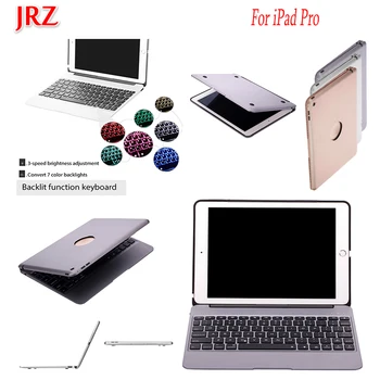 Tablet Case 9.7''For iPad Pro Cover Funda Bluetooth Keyboard LED 7 Colors Backlit All Aluminum Alloy Folio Back Hard Stand Cover
Tablet Case 9.7''For iPad Pro Cover Funda Bluetooth Keyboard LED 7 Colors Backlit All Aluminum Alloy Folio Back Hard Stand Cover
