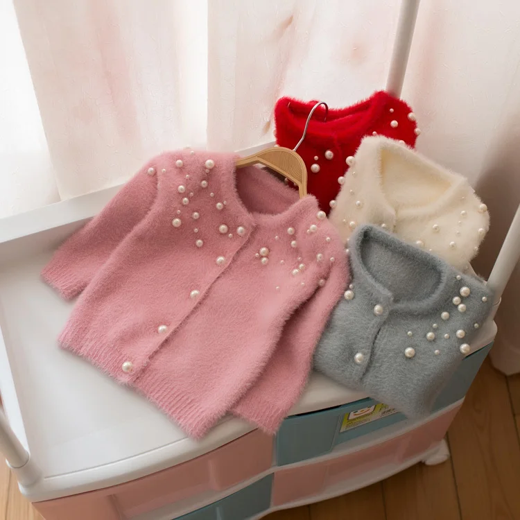 New Hot Children Clothing Kids Sweater Knitted Sweater Baby Girls Sweater 2017 Autumn Winter Kids Cardigan Beading Sweater
New Hot Children Clothing Kids Sweater Knitted Sweater Baby Girls Sweater 2017 Autumn Winter Kids Cardigan Beading Sweater