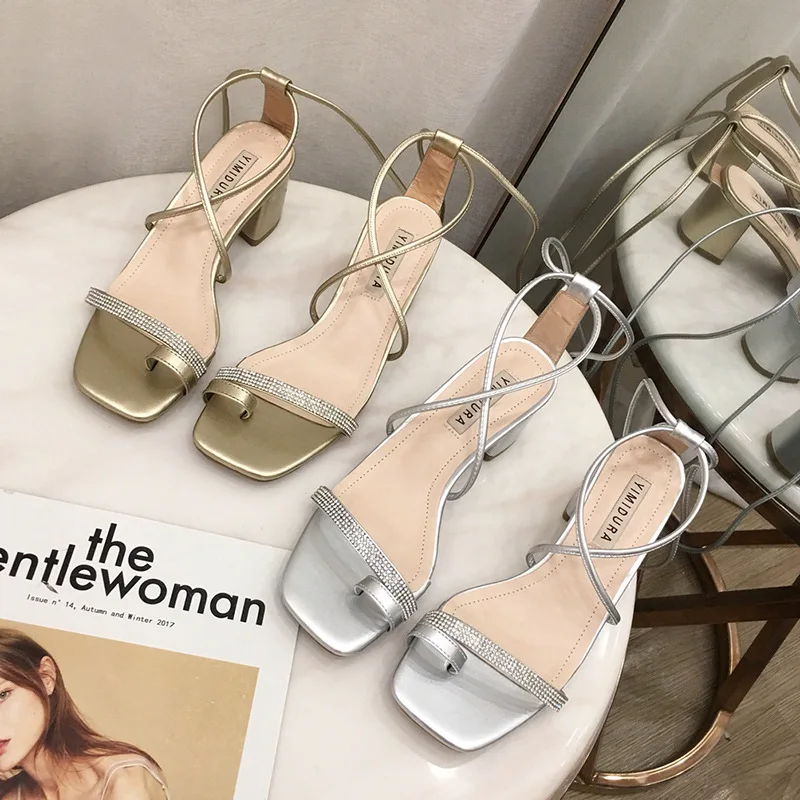Carole Levy 2019 May Gladiator Stilettos Ankle Strap Med Heels Gold Silver Square Toe Adult Summer Shoes Sexy Pumps Cozy Sandals
Carole Levy 2019 May Gladiator Stilettos Ankle Strap Med Heels Gold Silver Square Toe Adult Summer Shoes Sexy Pumps Cozy Sandals