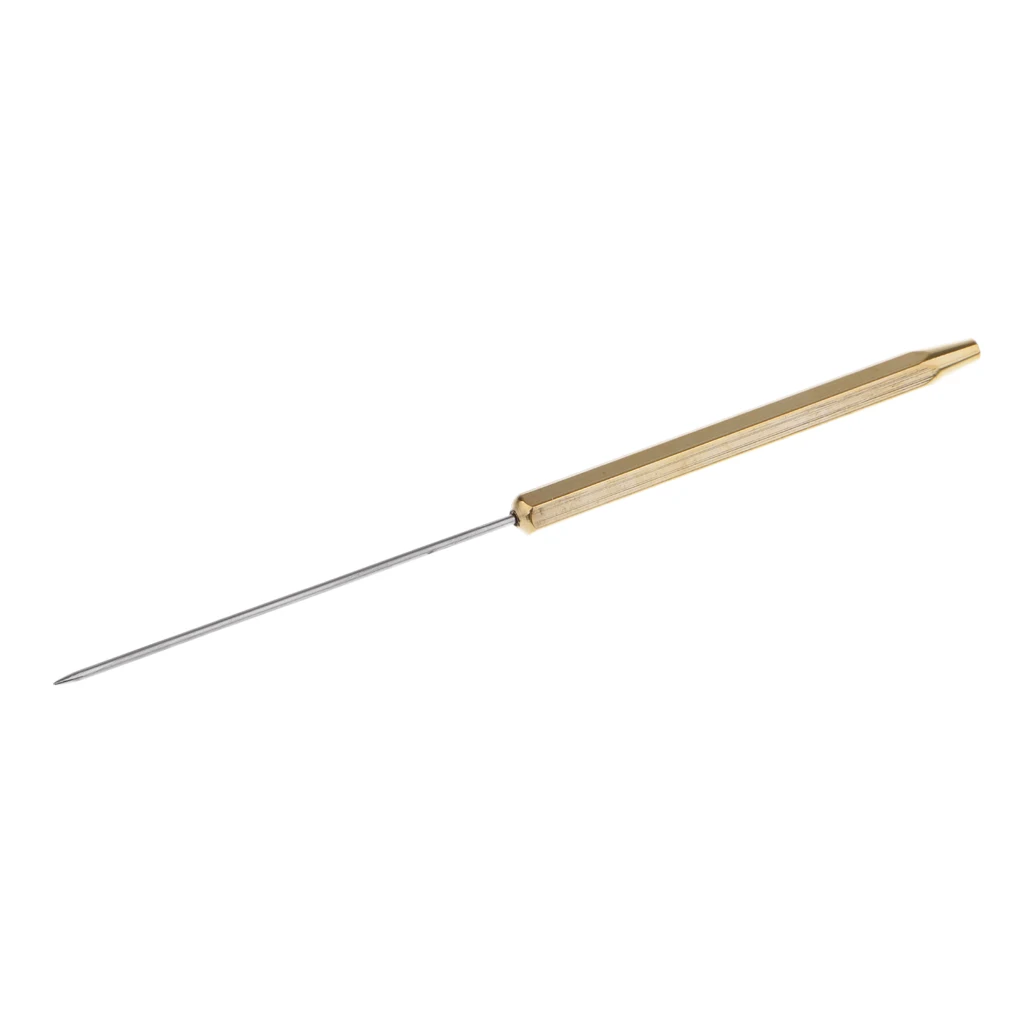 Copper + Stainless Steel Fly Fishing Fly Tying Bodkin Half Hitch Tool Fly Tying Needle 12cm
Copper + Stainless Steel Fly Fishing Fly Tying Bodkin Half Hitch Tool Fly Tying Needle 12cm