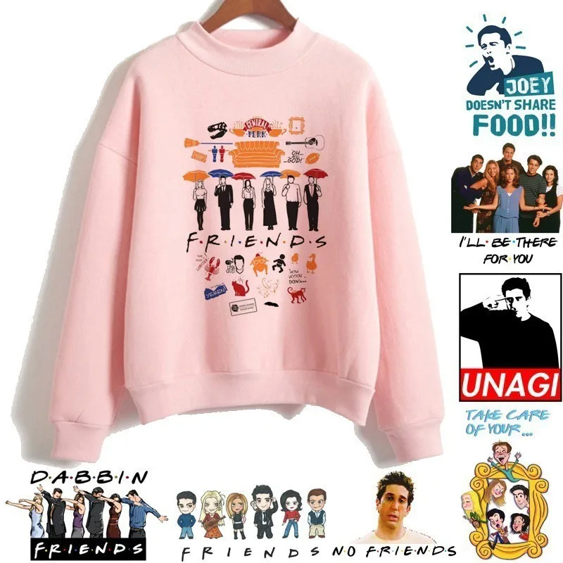 New Friends TV Women Turtleneck Hoodies Women Sweatshirt Autumn Winter Kawaii Clothes Harajuku Tee Top Femme Clothing For Female
New Friends TV Women Turtleneck Hoodies Women Sweatshirt Autumn Winter Kawaii Clothes Harajuku Tee Top Femme Clothing For Female
