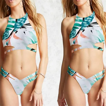 Women's Split Two Pieces Swimsuit Brazilian Floral Printing Bathing Suit Swimwear High Waist Push up Bikini Set Swimming Costume
Women's Split Two Pieces Swimsuit Brazilian Floral Printing Bathing Suit Swimwear High Waist Push up Bikini Set Swimming Costume