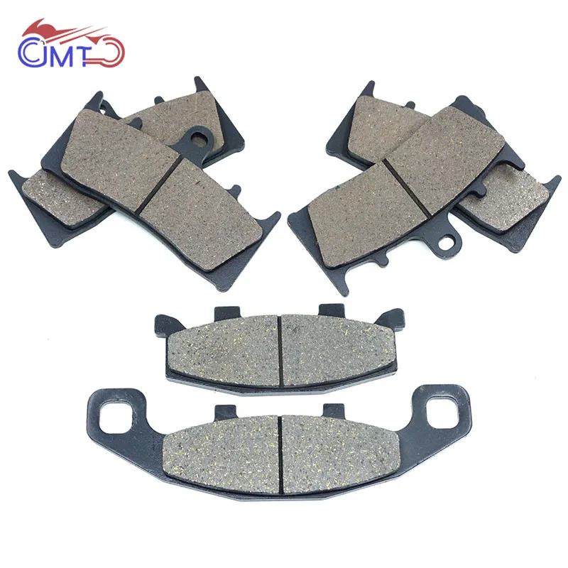 

For KAWASAKI GPZ900R Ninja 900 ZX900A 1999-2003 GZP 900 R ZX 900A Front Rear Brake Pads Kit