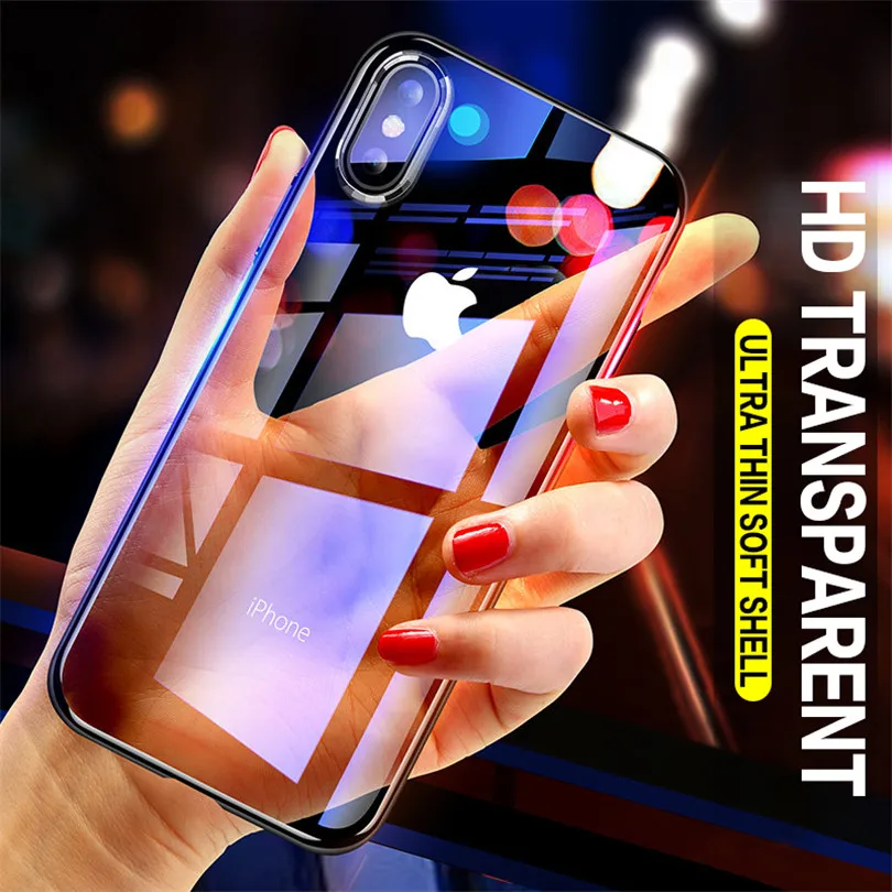 USLION Clear Case For iPhone 6 6s Plus X Xs Max XR 5 5s SE Transparent Electropating Phone Cases Soft Cover For iPhone 7 8 Plus
USLION Clear Case For iPhone 6 6s Plus X Xs Max XR 5 5s SE Transparent Electropating Phone Cases Soft Cover For iPhone 7 8 Plus