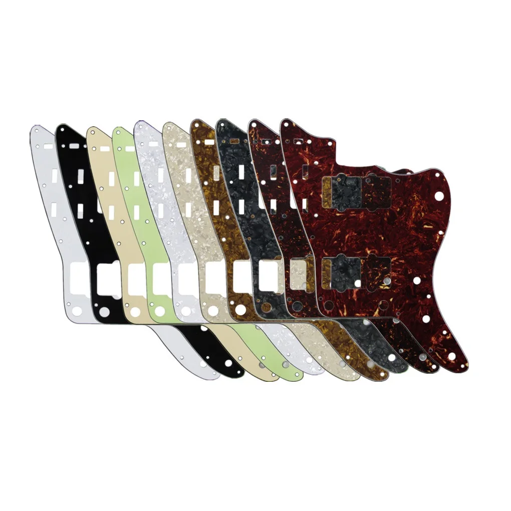 FLEOR 1PCS Electric Guitar Pickguard Jazzmaster Pickguard Scratch Plate for Jazzmaster Style Guitar Accessories
FLEOR 1PCS Electric Guitar Pickguard Jazzmaster Pickguard Scratch Plate for Jazzmaster Style Guitar Accessories
