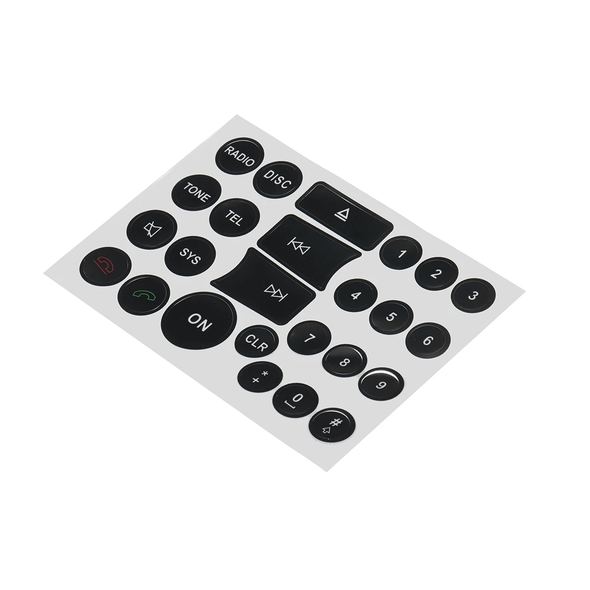 Car Multi-Media Radio Button Repair Sticker Decals For Mercedes For Benz C Class E Class GLK W Class Cars 2007-2014
Car Multi-Media Radio Button Repair Sticker Decals For Mercedes For Benz C Class E Class GLK W Class Cars 2007-2014