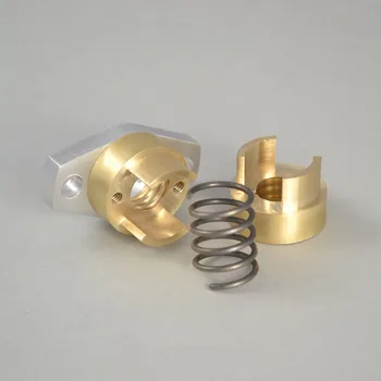 1PCS Brass anti-backlash ACME nut 1/2-10 ACME nut with mounting flange For DIY CNC Machine 3D printer
1PCS Brass anti-backlash ACME nut 1/2-10 ACME nut with mounting flange For DIY CNC Machine 3D printer