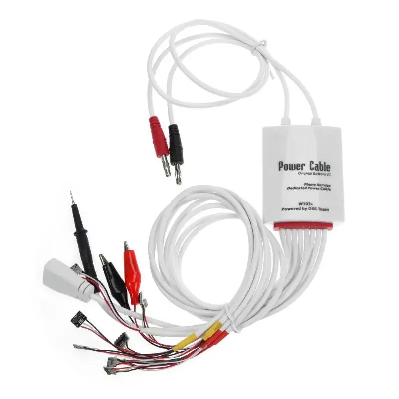 W103+ Boot Line Phone Service Power Supply Current Testing Cable for iPhone 4/5/6/6S/7/8/X/XS
W103+ Boot Line Phone Service Power Supply Current Testing Cable for iPhone 4/5/6/6S/7/8/X/XS