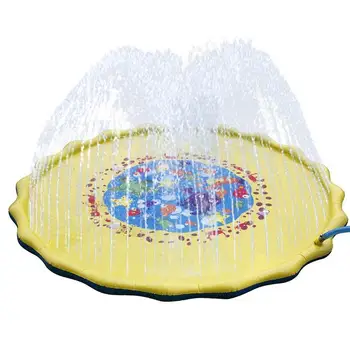 Children's Toy Summer Water Playing Mat Baby Outdoor Water Spray Mat Sprinkle Splash Play Mat Lawn Beach Water Mat Toy for Kids
Children's Toy Summer Water Playing Mat Baby Outdoor Water Spray Mat Sprinkle Splash Play Mat Lawn Beach Water Mat Toy for Kids