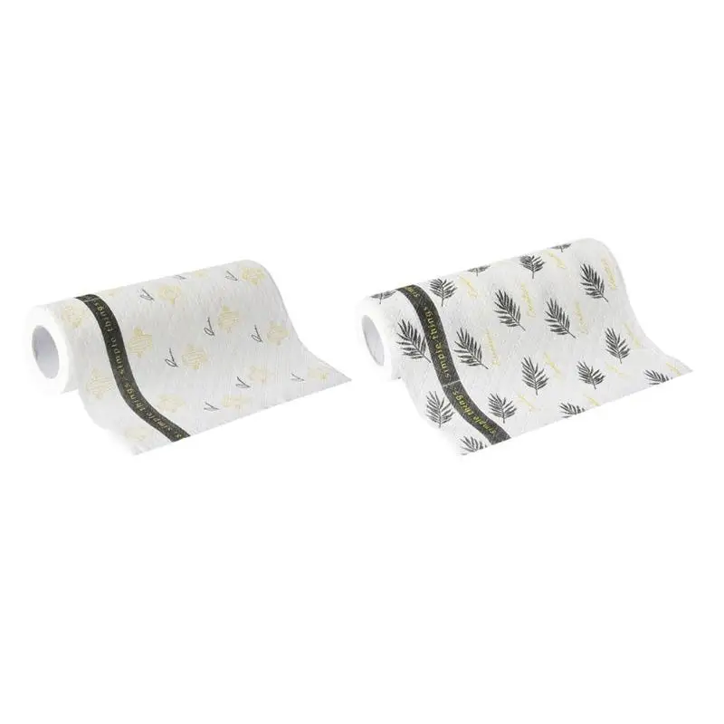 30 sheets/roll Multi-function Washable Printed Kitchen Paper Oil-absorbing Paper Cooking Paper Cleaning Rag Gadget
30 sheets/roll Multi-function Washable Printed Kitchen Paper Oil-absorbing Paper Cooking Paper Cleaning Rag Gadget