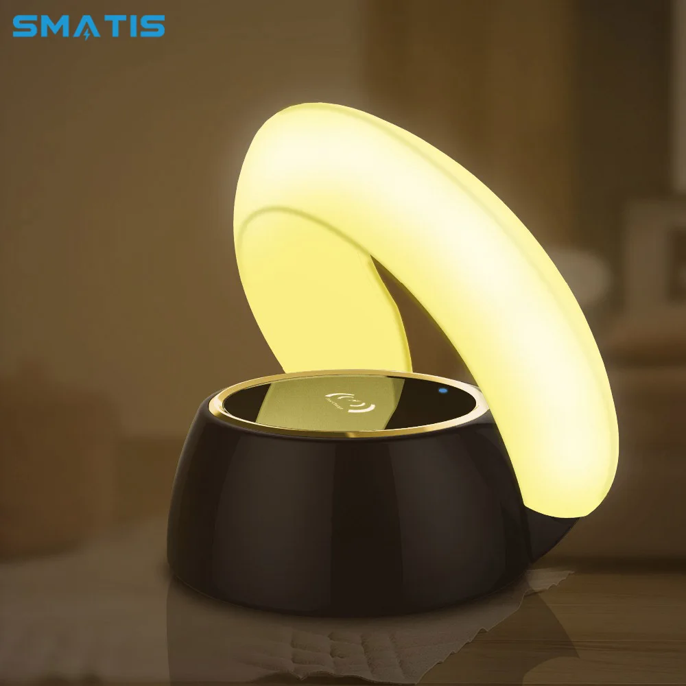 Qi Fast Wireless Phone Charger for Samsung S9 S8 S7 Plus Note 9 10W Quick Charging Pad Night Light for IPhone X XS MAX XR 8 Plus
Qi Fast Wireless Phone Charger for Samsung S9 S8 S7 Plus Note 9 10W Quick Charging Pad Night Light for IPhone X XS MAX XR 8 Plus