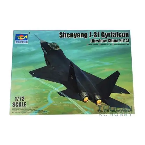 Trumpeter 01666 1/72 Scale J-31 Aircraft Model Fighter Airplane Kit Battleplane TH05488-SMT2
Trumpeter 01666 1/72 Scale J-31 Aircraft Model Fighter Airplane Kit Battleplane TH05488-SMT2