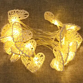 10/20/40LED Valentine Wedding Party String Lights Heart Shaped Battery Christmas Party Decoration Lighting Fairy Light Lamps
10/20/40LED Valentine Wedding Party String Lights Heart Shaped Battery Christmas Party Decoration Lighting Fairy Light Lamps