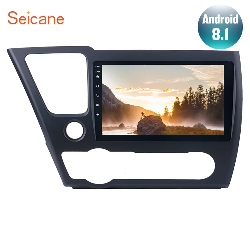 Seicane For 2014 2015 2016 2017 HONDA CIVIC Car autostereo multimedia 9" Android 8.1 Quad-core GPS Navi Steering Wheel Control
Seicane For 2014 2015 2016 2017 HONDA CIVIC Car autostereo multimedia 9" Android 8.1 Quad-core GPS Navi Steering Wheel Control