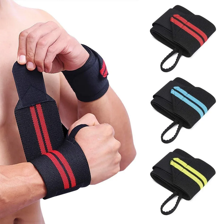 REXCHI 1Pair Gym Fitness Adjustable Wristband Support Weightlifting Powerlifting Sport Safety Elastic Wrist Wraps Bandages Brace
REXCHI 1Pair Gym Fitness Adjustable Wristband Support Weightlifting Powerlifting Sport Safety Elastic Wrist Wraps Bandages Brace