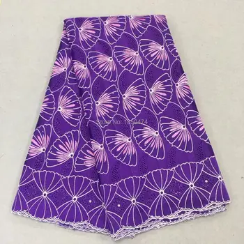 Hot Sale Purple African Cotton Swiss Voile Lace Fabrics 2019 High Quality Stone Nigerian Man Dry Swiss Voile Lace In Switzerland
Hot Sale Purple African Cotton Swiss Voile Lace Fabrics 2019 High Quality Stone Nigerian Man Dry Swiss Voile Lace In Switzerland
