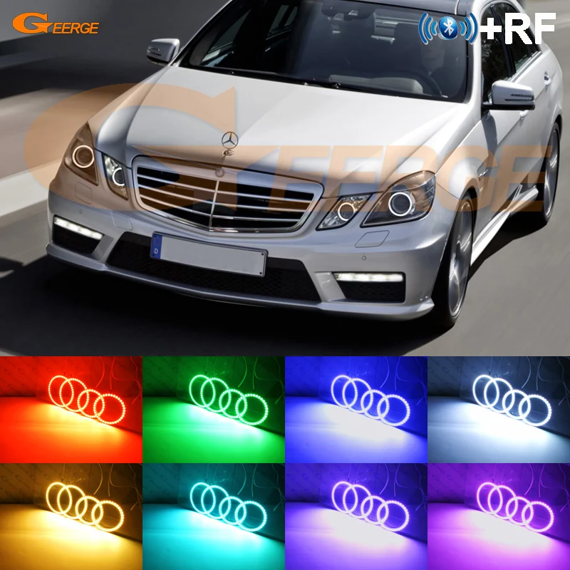 12 Bulbs Hid White Led Interior Light Kit For Mercedes Benz