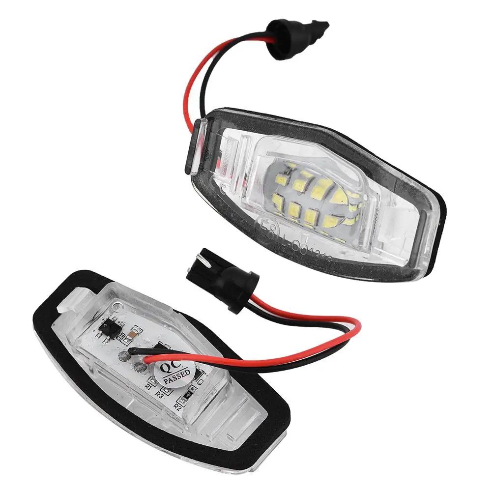 License Plate Frame 2pcs ABS Car License Plate LED Light Lamp for Honda-Civic Automobiles Number Plate Holder
License Plate Frame 2pcs ABS Car License Plate LED Light Lamp for Honda-Civic Automobiles Number Plate Holder