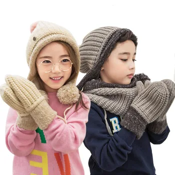 Kocotree Kids Cute Mittens Plus Velvet Thickening Solid Color Children Girls Boys Winter Warm Gloves For Kids 2-13 Years Old
Kocotree Kids Cute Mittens Plus Velvet Thickening Solid Color Children Girls Boys Winter Warm Gloves For Kids 2-13 Years Old