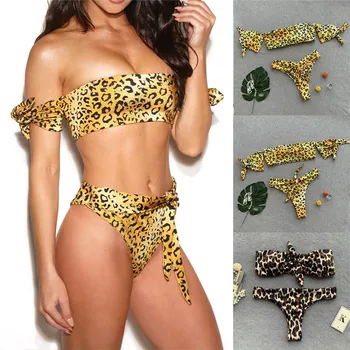 Sexy Leopard 2019 New Women Swimwear Female Swimsuit Two-pieces Bikini sets High Cut Bathing Suit Brazilian Biquni Swimwear
Sexy Leopard 2019 New Women Swimwear Female Swimsuit Two-pieces Bikini sets High Cut Bathing Suit Brazilian Biquni Swimwear
