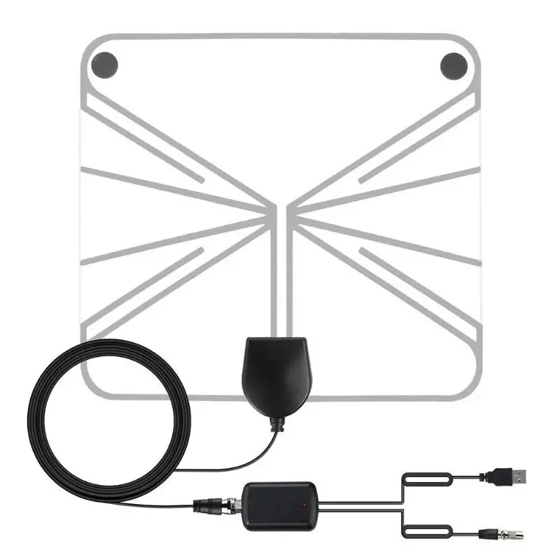 ALLOYSEED HDTV Antenna 50Miles Range Digital Indoor TV 1080P DTMB ATSC ISDB-T DVB-T HD Antenna Signal Amplifier Booster
ALLOYSEED HDTV Antenna 50Miles Range Digital Indoor TV 1080P DTMB ATSC ISDB-T DVB-T HD Antenna Signal Amplifier Booster
