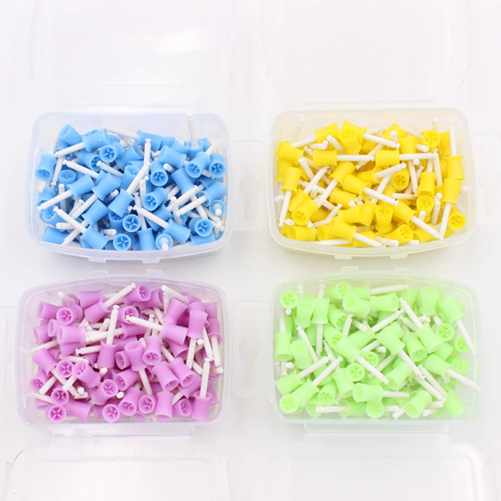 100pcs Dental Polishing Rubber Cups Disposable Low Speed Tooth Polisher Cup Oral Care Tools
100pcs Dental Polishing Rubber Cups Disposable Low Speed Tooth Polisher Cup Oral Care Tools