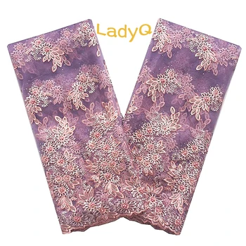 Lilac Beads 2018 Latest French Nigerian Laces Fabrics 5 Yard Tulle Guipuer Lace Fabric 2019 French Mesh Lace Fabric for Wedding
Lilac Beads 2018 Latest French Nigerian Laces Fabrics 5 Yard Tulle Guipuer Lace Fabric 2019 French Mesh Lace Fabric for Wedding
