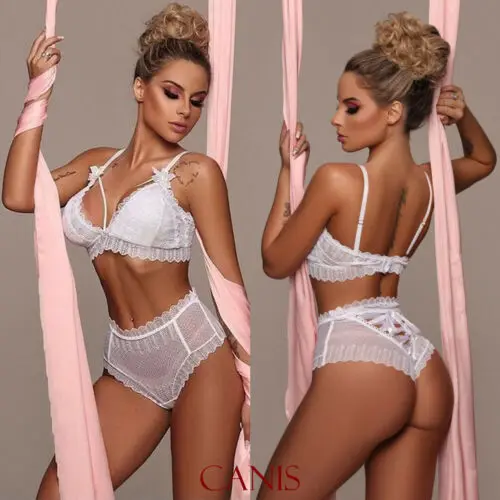 Sexy Lingerie Women Underwear Babydoll Sleepwear Lace Bra Panties G-string Set Bra Solid White Bow Sets Brief Sets
Sexy Lingerie Women Underwear Babydoll Sleepwear Lace Bra Panties G-string Set Bra Solid White Bow Sets Brief Sets