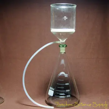 5000ml,24/40,Lab Glass Vacuum Suction Filter Kit,2L Buchner Funnel & 5 L Flask
5000ml,24/40,Lab Glass Vacuum Suction Filter Kit,2L Buchner Funnel & 5 L Flask