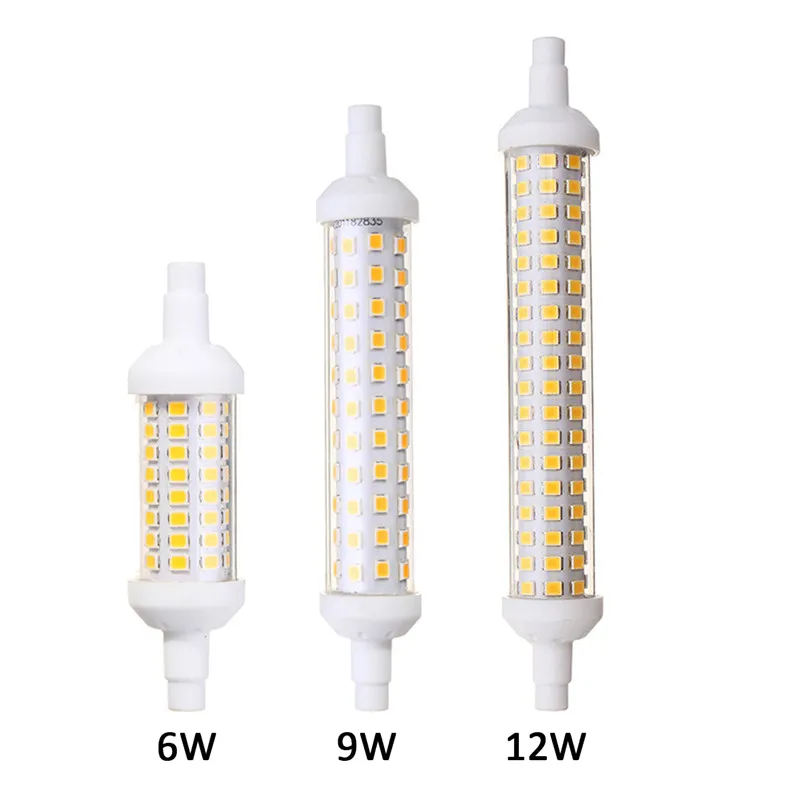 R7S LED flood Light 75mm 115mm 130mm Replace Halogen 6W 9W 12W SMD LED Spotlight lamp Bulb For outdoor Floodlight AC220-265V
R7S LED flood Light 75mm 115mm 130mm Replace Halogen 6W 9W 12W SMD LED Spotlight lamp Bulb For outdoor Floodlight AC220-265V