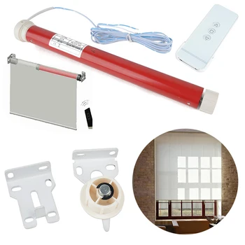 DC 12V DIY Electric Roller Blind Shade Tubular Motor Kit with Remote Controller For Home Curtain Accessories Part
DC 12V DIY Electric Roller Blind Shade Tubular Motor Kit with Remote Controller For Home Curtain Accessories Part