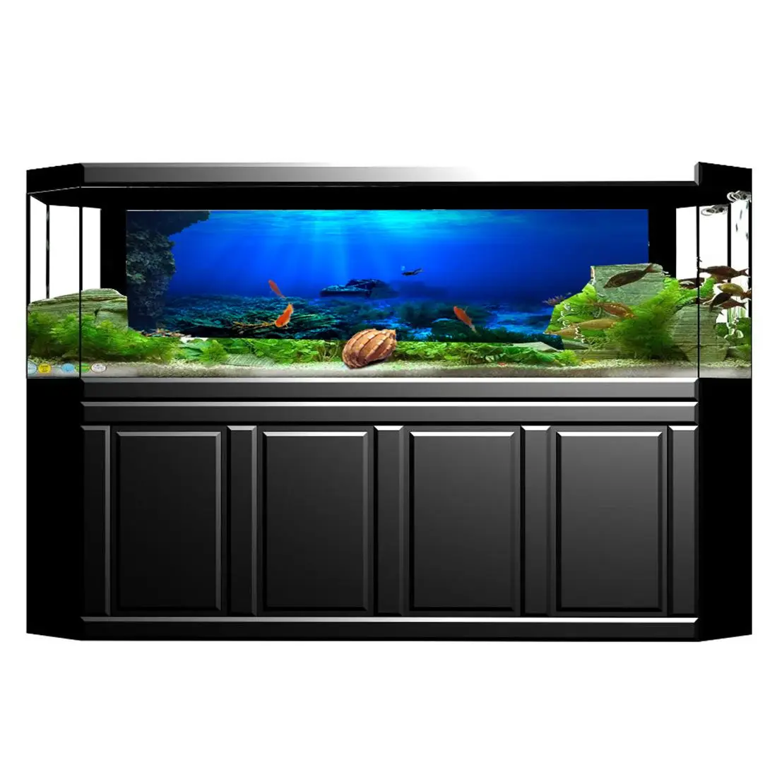New Hot 61*30cm Aquarium Wallpaper Background Decorative Painting Aquarium Sticker Underwater Poster for Home Decor
New Hot 61*30cm Aquarium Wallpaper Background Decorative Painting Aquarium Sticker Underwater Poster for Home Decor