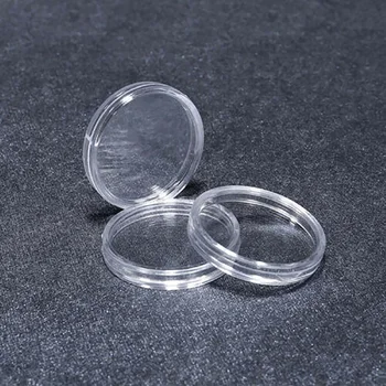 100Pcs 27/30mm Clear Coin Holder Capsules Cases Round Storage Ring Plastic Boxes Coin Capsules for Jewelry Storage
100Pcs 27/30mm Clear Coin Holder Capsules Cases Round Storage Ring Plastic Boxes Coin Capsules for Jewelry Storage