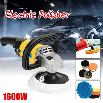 Electric Waxer 220V 1600W Polisher 1/8" Shaft Hand Held Polishing Machine Grinder Car Buffer Cleaner+7inch Polishing Sponge
Electric Waxer 220V 1600W Polisher 1/8" Shaft Hand Held Polishing Machine Grinder Car Buffer Cleaner+7inch Polishing Sponge