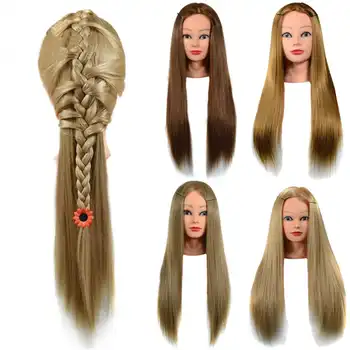 24 Inch Hair Mannequin Salon Students Hairdressing Practice Cutting Braiding Training Head Mannequin Model Hairdresser Styling
24 Inch Hair Mannequin Salon Students Hairdressing Practice Cutting Braiding Training Head Mannequin Model Hairdresser Styling