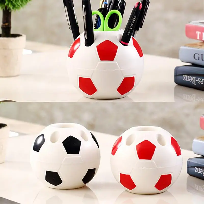 Soccer Shape Tool Supplies Pen Pencil Holder Football Shape Toothbrush Holder Desktop Rack Table Home Decoration Student Gifts
Soccer Shape Tool Supplies Pen Pencil Holder Football Shape Toothbrush Holder Desktop Rack Table Home Decoration Student Gifts