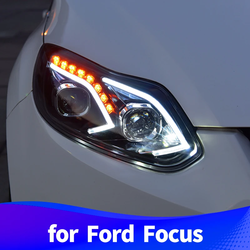 Headlight Assembly for Ford Focus 2012 2013 2014 LED daytime running light LED flowing running turn signal
Headlight Assembly for Ford Focus 2012 2013 2014 LED daytime running light LED flowing running turn signal