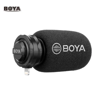 BOYA BY-DM200 Digital Stereo Cardioid Condenser Microphone MFI Certified Superb Sound for iOS Devices Recording for iPhone iPad
BOYA BY-DM200 Digital Stereo Cardioid Condenser Microphone MFI Certified Superb Sound for iOS Devices Recording for iPhone iPad