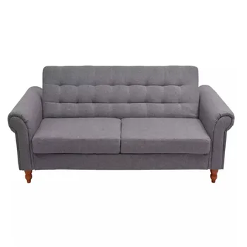 VidaXL Gray Fabric Sofa Bed Stable And Durable Living Room Sofas Comfortable Sofa Suit For Living Room Bedroom Easy To Assemble
VidaXL Gray Fabric Sofa Bed Stable And Durable Living Room Sofas Comfortable Sofa Suit For Living Room Bedroom Easy To Assemble