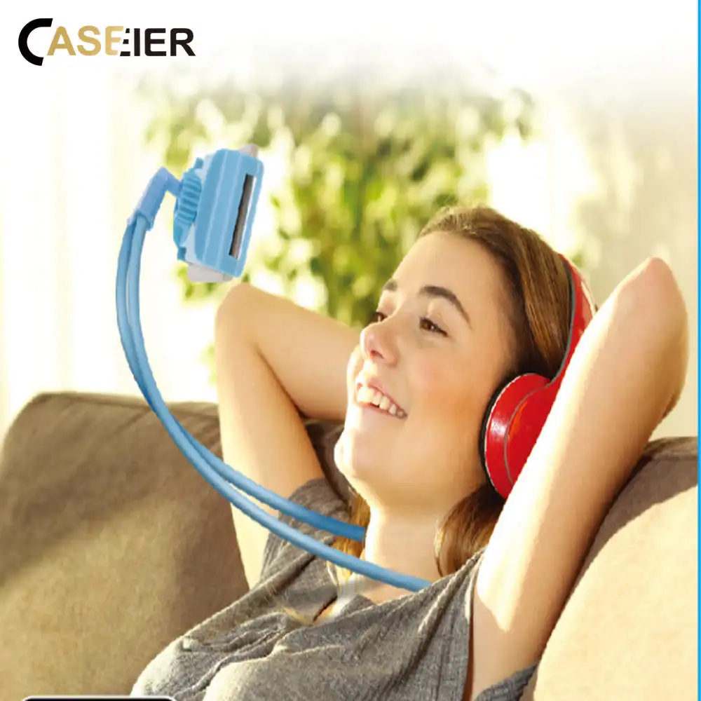 CASEIER Neck Phone Holder Stand In Desk Car Safa 360 Degree Rotation Neck Phone Holder For Samsung S9 S10 S10E A7 Stand Holders
CASEIER Neck Phone Holder Stand In Desk Car Safa 360 Degree Rotation Neck Phone Holder For Samsung S9 S10 S10E A7 Stand Holders