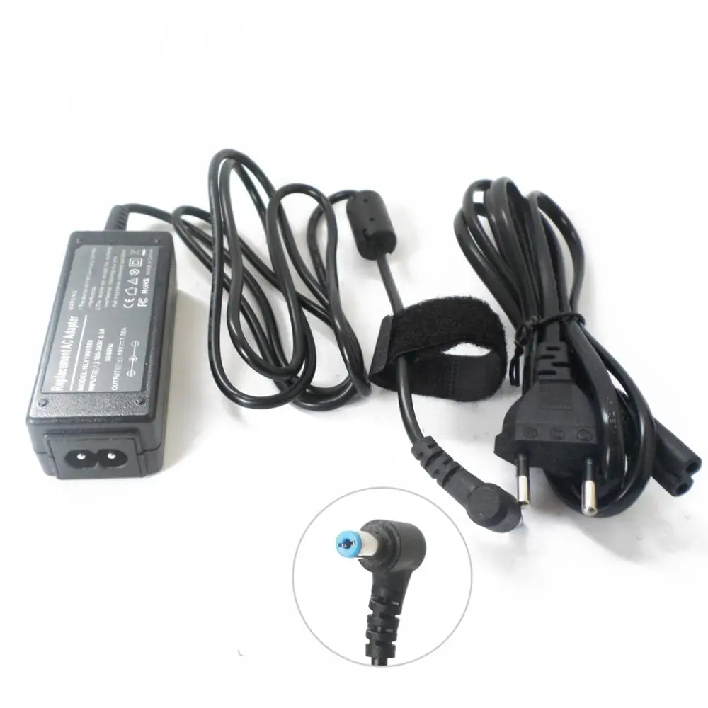 Адаптер переменного тока, шнур питания для Acer Aspire ONE D255E-13639 D255-1345 D255-1134 100 ~ 240v, штепсельная вилка зарядного устройства 19V 1.58A
Адаптер переменного тока, шнур питания для Acer Aspire ONE D255E-13639 D255-1345 D255-1134 100 ~ 240v, штепсельная вилка зарядного устройства 19V 1.58A