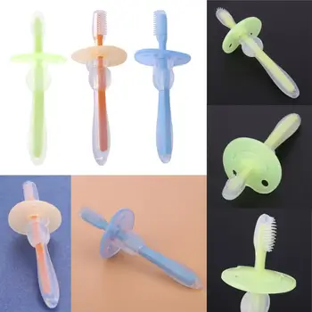 1Pc Kids Soft Silicone Training Toothbrush Baby Children Dental Oral Care Tooth Brush Tool Baby Kids Teething Teether Brush
1Pc Kids Soft Silicone Training Toothbrush Baby Children Dental Oral Care Tooth Brush Tool Baby Kids Teething Teether Brush