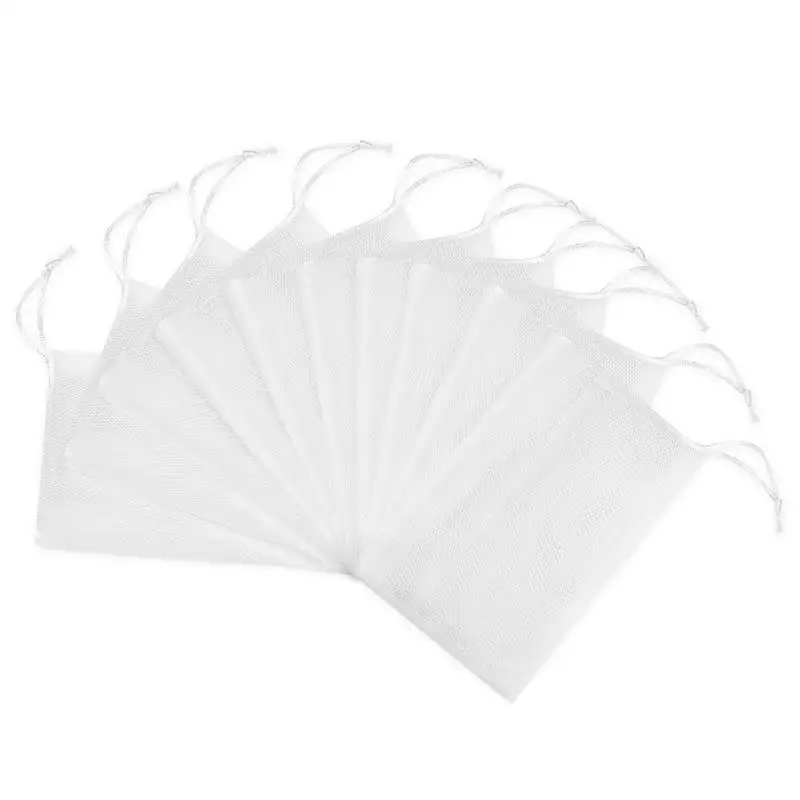 5pcs Exfoliating Mesh Soap Saver Pouch Bubble Foam Net Handmade Soap Mesh Bag Body Facial Cleaning Tool
5pcs Exfoliating Mesh Soap Saver Pouch Bubble Foam Net Handmade Soap Mesh Bag Body Facial Cleaning Tool
