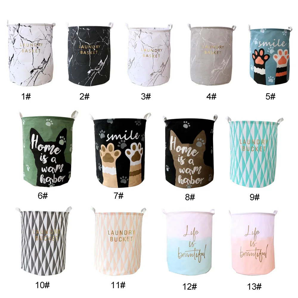 Cute Large Folding Storage Bucket Dirty Clothes Waterproof Storage Basket Toys Clothing Storage Bucket Laundry Organizer Holder
Cute Large Folding Storage Bucket Dirty Clothes Waterproof Storage Basket Toys Clothing Storage Bucket Laundry Organizer Holder
