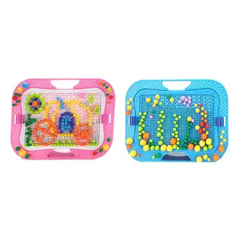 Creative 3D Mosaics Puzzle DIY Mushroom Nail 3D Puzzle Games Flashboard Toys Children Educational Toy
Creative 3D Mosaics Puzzle DIY Mushroom Nail 3D Puzzle Games Flashboard Toys Children Educational Toy
