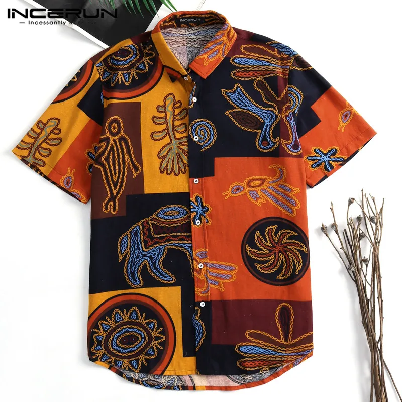 Ethnic Fashion Mens Shirts Dress Short Sleeve Slim Fit Hawaiian Streetwear Tee Casual Beach Shirts Camisas Clothing 3XL Vacation
Ethnic Fashion Mens Shirts Dress Short Sleeve Slim Fit Hawaiian Streetwear Tee Casual Beach Shirts Camisas Clothing 3XL Vacation