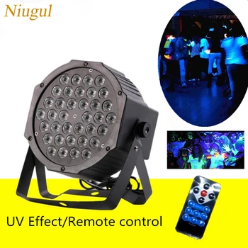Ultraviolet LED Par Light UV Stage Light Professional DMX Effect Lighting For Club Home Party Entertainment Backlight Spotlight
Ultraviolet LED Par Light UV Stage Light Professional DMX Effect Lighting For Club Home Party Entertainment Backlight Spotlight